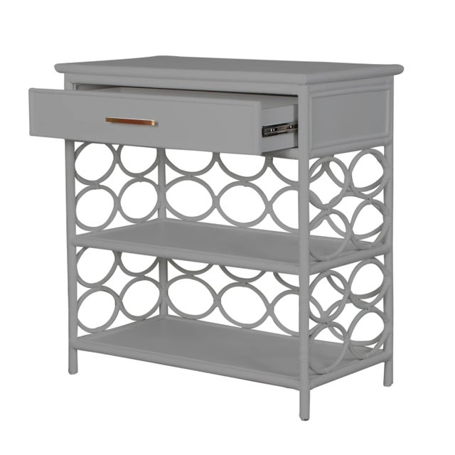 Inspiration for this table came from the unending infinity symbol. This beautiful and functional end table is constructed...