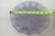 Vintage Mikasa Frosted Glass Plate 1980s Ruffled Lotus Lavender Dinnerware 4748b For Sale - Image 10 of 11