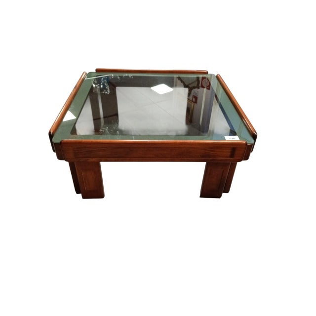 Vintage Wooden Coffee Table, 1970s For Sale - Image 3 of 4