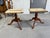 Custom Made Banquet Eastern Black Walnut Two Pedestal Dining Table With Three Leaves, Late 20th Century For Sale - Image 13 of 14