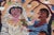 1980s Haraniya Wedding Celebration – Vintage 1987 Handwoven Wool Tapestry by Samiha Ahmed (4.2 X 4.7 Ft) For Sale - Image 5 of 11