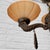 5-Arm Chandelier in Brass and Havana Glass, Sweden, 1930s For Sale - Image 6 of 10