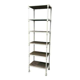 Luay Al-Rawi for Restoration Hardware Dutch Industrial Narrow Single Shelving For Sale