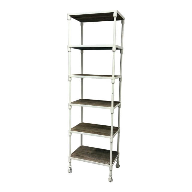 Luay Al-Rawi for Restoration Hardware Dutch Industrial Narrow Single Shelving For Sale