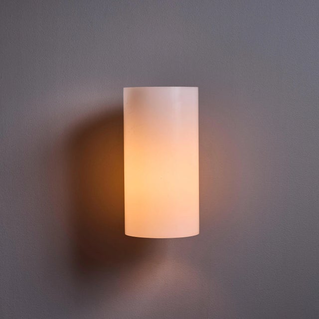 1960s Hans Agne Jakobsson Model #V157 Cylindrical Wall Lamps for Ab Ellysett For Sale - Image 10 of 13