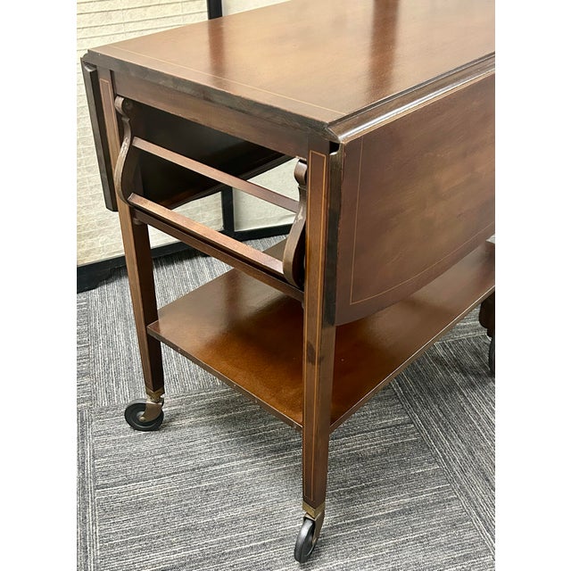 American Vintage Tea Cart For Sale - Image 3 of 7