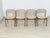 Set of four elegant mid-century dining chairs, designed by renowned danish designer erik buch and manufactured by o.d....