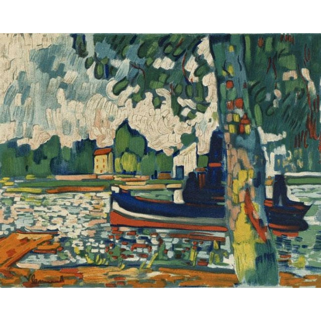 Title: Remorqueur – Cover Artist: Maurice de Vlaminck Country: France Medium: Lithograph Marks: Signed in plate, not...