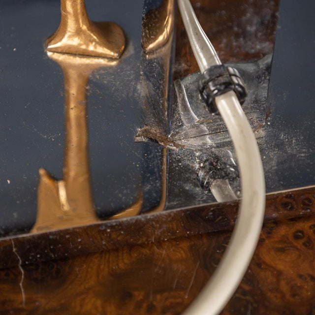 Vintage Italian Table Lamp by Lanciotto Galeotti, 1980 For Sale - Image 10 of 12