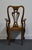 American Drew Solid Cherry Traditional Style Pierced Splat Back Dining Arm Chair For Sale In Kansas City - Image 6 of 12