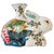 Vintage porcelain rabbit taper candle holder hand-painted in the iconic 18th-century Tobacco Leaf export pattern. Features...