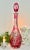 Traditional Vintage Nachtmann Cranberry Red Decanter & Stopper For Sale - Image 3 of 7