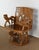 Carved Mahogany Chair, 1950s For Sale - Image 3 of 18