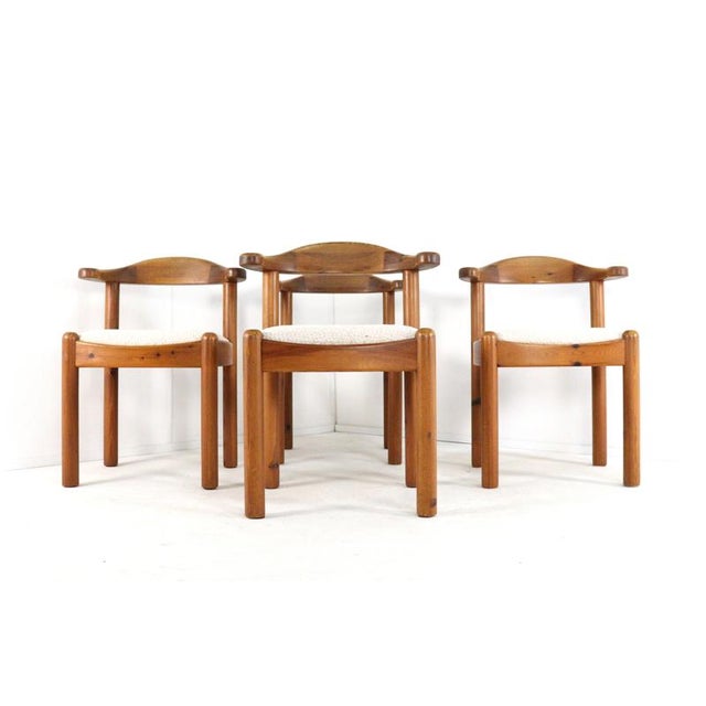 1970s Boestofte Dining Chairs from Vamdrup, Set of 4 For Sale - Image 5 of 16