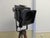 Black Stage Spotlight on Wooden Stand, 1930s For Sale - Image 8 of 18