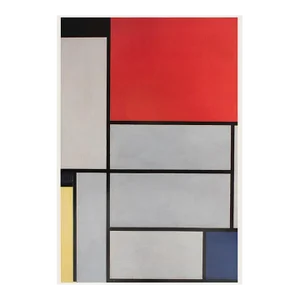 1994 After Piet Mondrian "Tableau I", First German Edition Poster