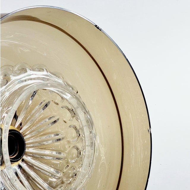 1960s Large Mid-Century Modern Scandinavian Glass Pendant/Ceiling Light by C.Fagerlund for Orrefors For Sale - Image 9 of 9