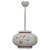 Vintage Hand-Painted Milk Glass Pendant Light, 1970s For Sale - Image 9 of 9
