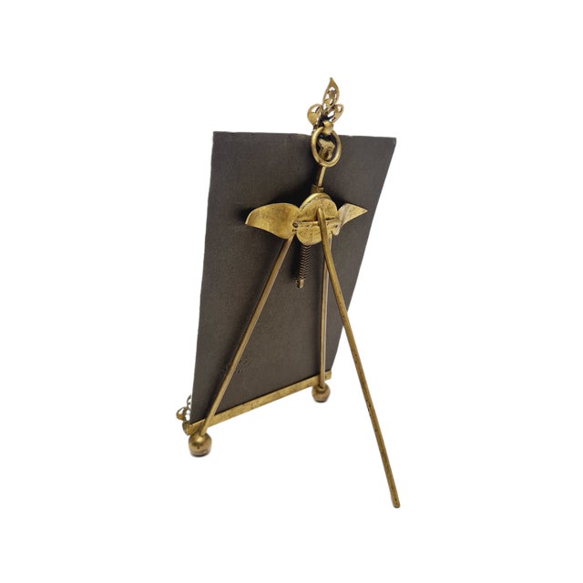 Goldenrod Bronze Rococo Frame, France, 1890s For Sale - Image 8 of 12