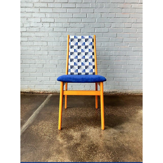 Mid-Century Modern Set of 6 High-Backed Dining Chairs for Farstrup, Circa 1980s For Sale - Image 3 of 10