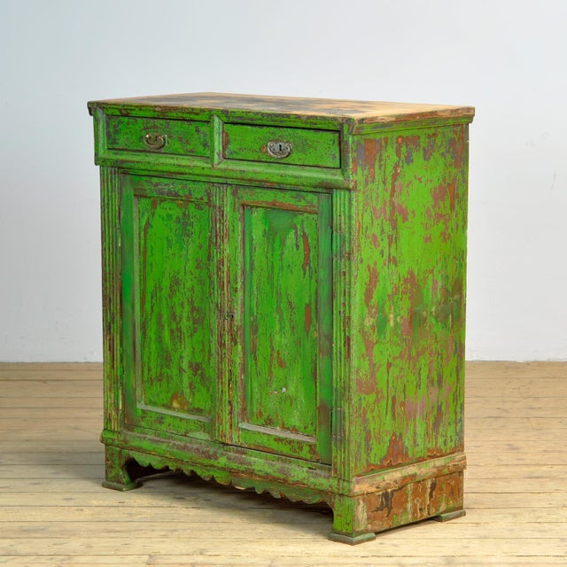 Green Pine Dresser, 1910s For Sale - Image 17 of 17
