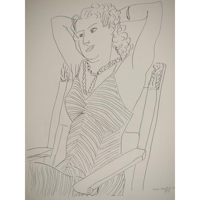 Henri Matisse, The Peaceful Muse, Lithograph For Sale - Image 6 of 6