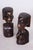 African Bookends in Lacquered Ebony, 1920s, Set of 2 For Sale - Image 3 of 10