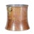 19th Century Shaped Copper and Brass Log Bin For Sale - Image 5 of 7