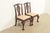 Baker Furniture Company Baker Furniture Chippendale Carved Mahogany Side Chairs or Dining Chairs, Pair For Sale - Image 4 of 13
