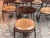 Wood District Eight Kink Leather Dining Chairs, Set of Eight For Sale - Image 7 of 12