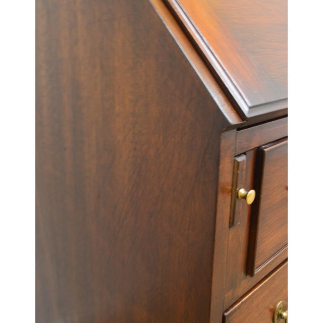 Henkel Harris Mahogany Secretary Desk For Sale - Image 11 of 15