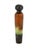 An exclusive cylindrical perfume bottle (or salt holder) in multi-layered glass, a masterpiece from the prestigious Daum...