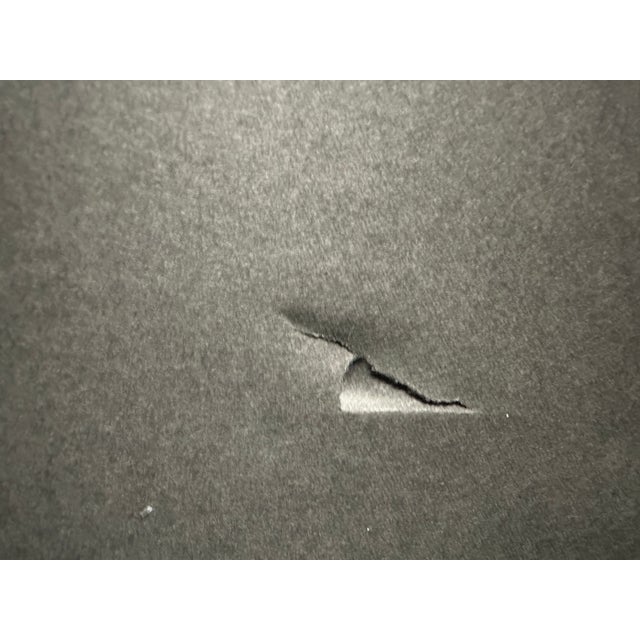 Black 1950s Rare Kaoru Kawano “Nude (No. 1)” Japanese Woodblock Print Signed Numbered 70/200 For Sale - Image 8 of 9