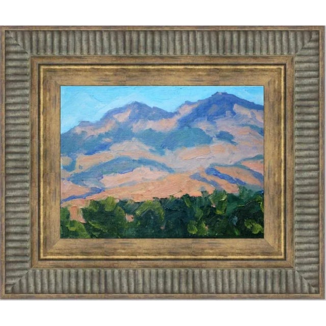 "Mt. Diablo" Contemporary Impressionist Style Landscape Oil Painting For Sale - Image 10 of 12