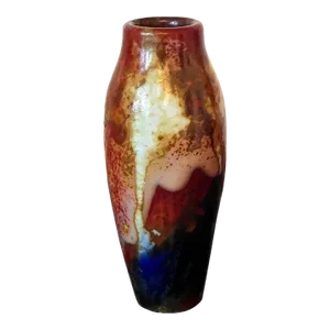 1920s Ceramic Vase Royal Doulton Chang Ware