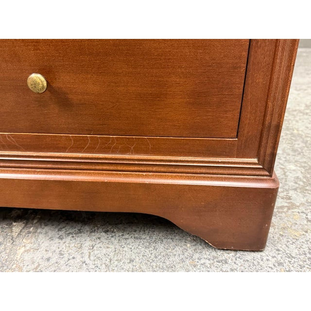 Shermag Louis Philippe Two Drawers Nightstand For Sale - Image 12 of 12