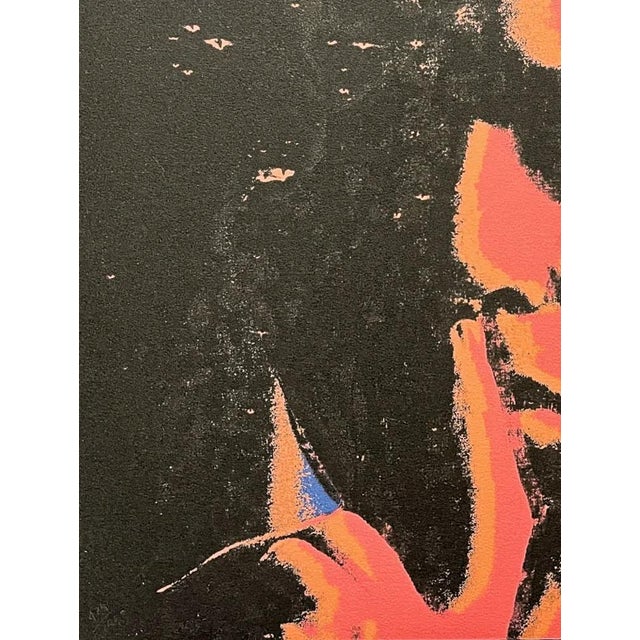 After Andy Warhol, Self Portrait Blue-Red, 1980s, Print For Sale - Image 3 of 6