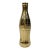 Brass Coca Cola Bottle Vase Vessel For Sale