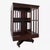 Wood Revolving Mahogany Bookcase, 1900s For Sale - Image 7 of 7