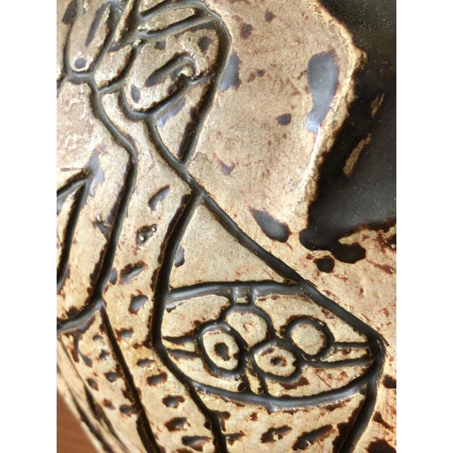 1950s Figural Ceramic Lamp For Sale - Image 11 of 11