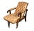 George IV Mahogany Reclining Library Armchair For Sale In Boston - Image 6 of 9
