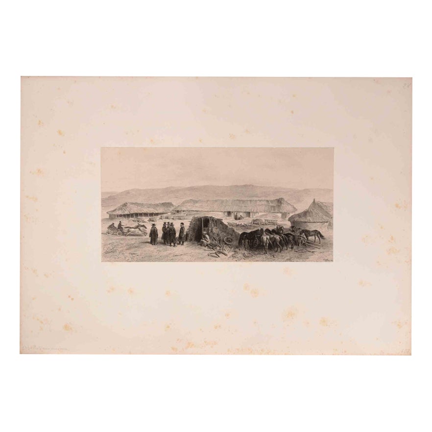 Auguste Raffet, Plate from Voyage Dans Le Sud De La\., 1800s ...