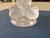 Mid-Century Modern Lalique "Nogent" Crystal Compote Bowl and Stand Alone Sparrows (Signed) For Sale - Image 3 of 12