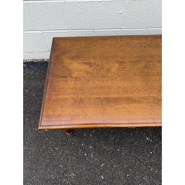 1990s 1990s Ethan Allen Classic Manor Coffee Table For Sale - Image 5 of 12