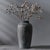 2020s 11-Inch Rustic Ceramic Farmhouse Vase Bronze Decor For Sale - Image 5 of 5