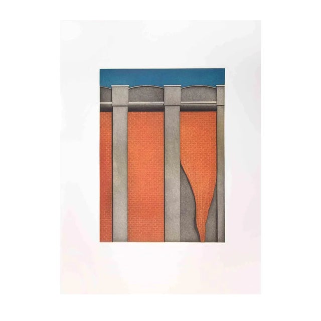 Fifo Stricker, Hangar, Aquatint and Etching, 1981 For Sale