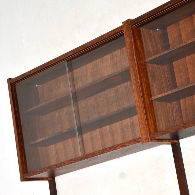 Mid-Century Modern Vintage Danish Wall Mounting Cabinet from Preben Sorensen, 1960s For Sale - Image 3 of 11