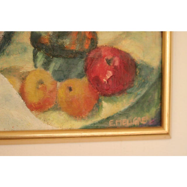 Eva Mellgren, Fruit, 1950s, Oil on Canvas, Framed For Sale - Image 12 of 16