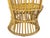 Mid-Century Italian Rattan Armchairs with Burgundy Wool Seats and Backs, 1960s, Set of 2 For Sale - Image 12 of 16