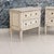 Cream Pair of 19th C. Italian Neoclassical Style Painted Bedside Commodes For Sale - Image 8 of 16